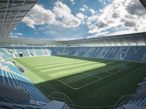 european soccer stadium Modèle 3D
