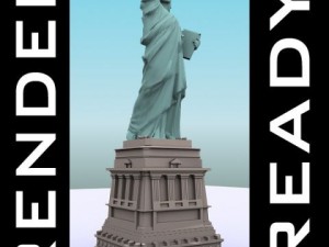 statue of liberty 3D Model