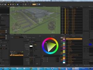 industrial building full scene render redy Modèle 3D