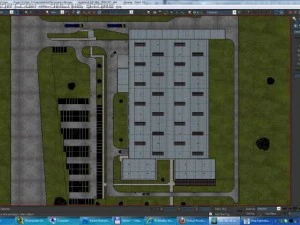 industrial building full scene render redy 3D Model