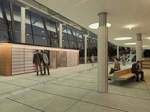 lobby scene render ready 3D Model