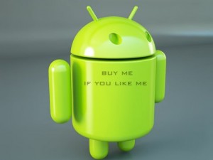 official google android os logo mascot 3D Модель