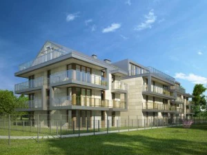 contemporary multi unit residential building 3D Model