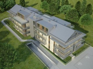 contemporary multi unit residential building 3D 模型