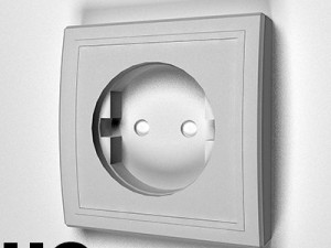 electric socket 3D Model