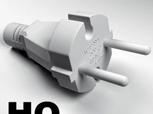 colokan listrik Model 3D