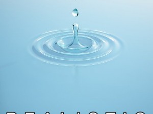 water drop with splash Modèle 3D