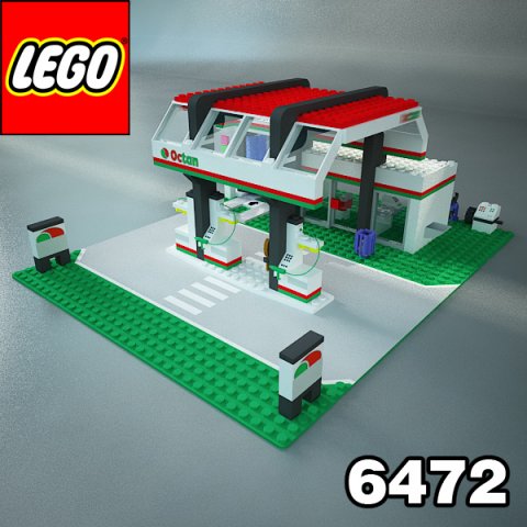 Lego 10256 octan gas station hot sale