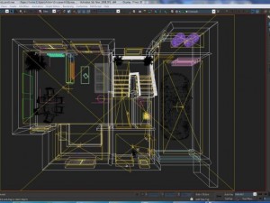 home interior floor plan 01 Model 3D