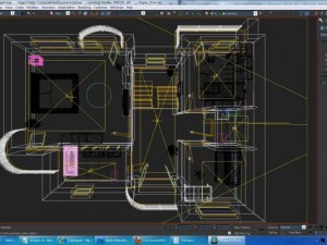 home interior floor plan 02 3D Model