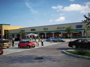 mall m1 full textured scene render ready 3D Модель