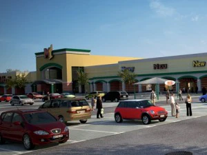 mall m1 full textured scene render ready 3D Model