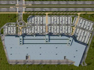 mall m1 full textured scene render ready 3D Model