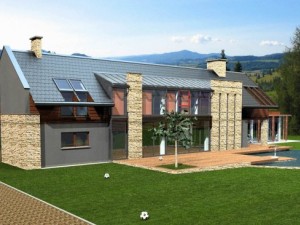 modern country house 003 3D 模型