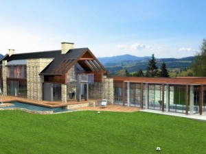 modern country house 003 3D 模型