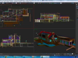 modern country house 003 3D 模型
