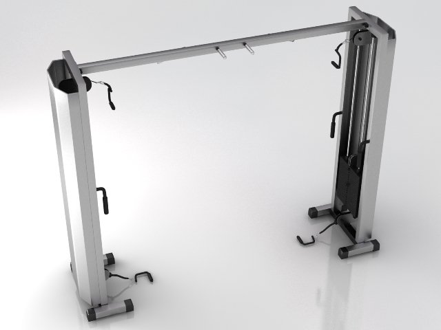 fitness gym equipment 2 3Dモデル .c4d .max .obj .3ds .fbx .stl .blend 