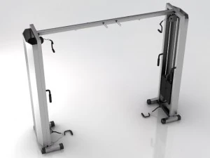 peralatan kebugaran gym 2 Model 3D