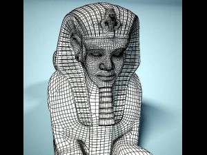 sphinx monument Modelo 3D