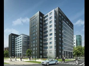 초고층 건물 도시 풍경 3D 모델