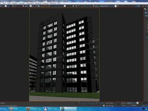 skyscraper buildings cityscape 3D Model