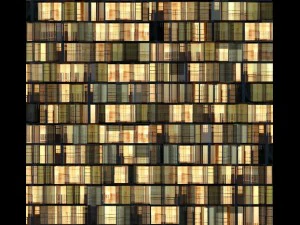 construindo luzes noturnas Texturas CG