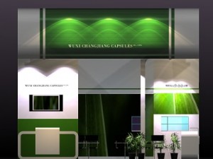 4 trade show exhibit booths Modello 3D