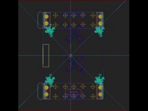 4 trade show exhibit booths Modello 3D
