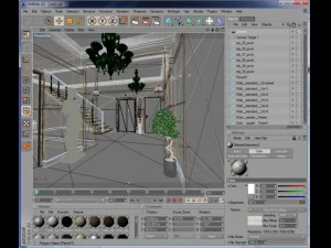 elevator lobby photoreal 3D Model