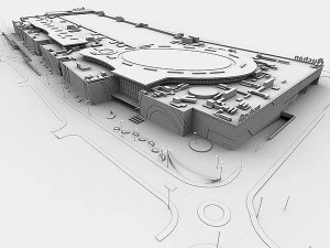 mall shopping center 3D Model
