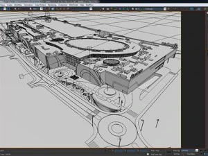 mall shopping center 3D Model