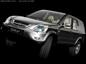honda crv 3D Модель