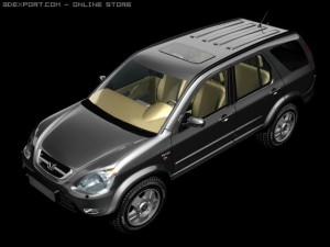 honda crv 3Dモデル