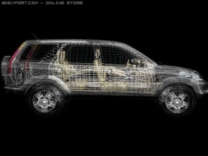 honda crv 3Dモデル