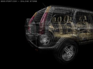 honda crv 3Dモデル