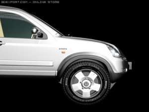 honda crv 3Dモデル