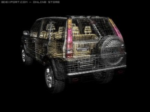 honda crv 3Dモデル