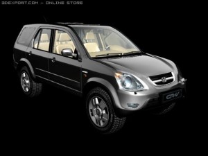 honda crv 3Dモデル
