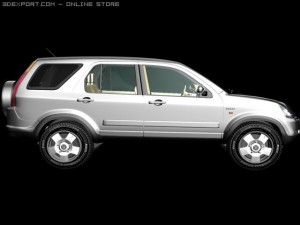 honda crv 3Dモデル