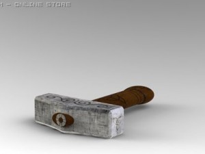 mjolnir Modelo 3D