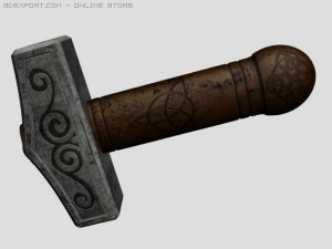 mjolnir 3D Model