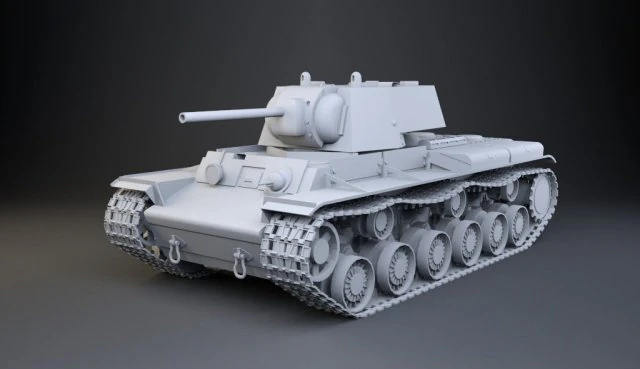 kv1 3D Model .c4d .max .obj .3ds .fbx .stl .blend 