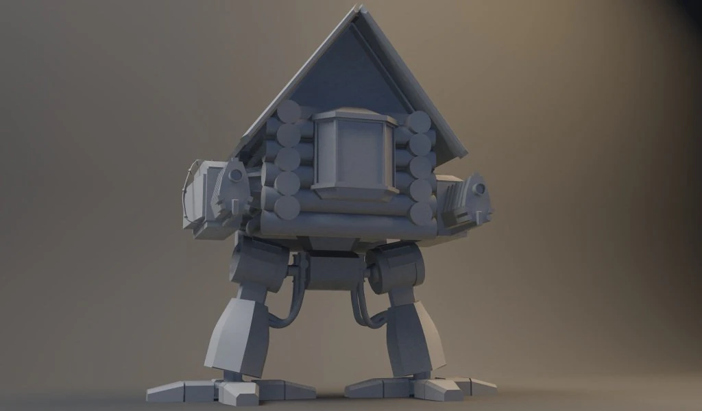 ihouse 3D Model .c4d .max .obj .3ds .fbx .stl .blend 