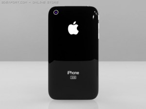 iphone3gs 3Dモデル