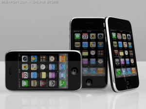 iphone3gs 3Dモデル