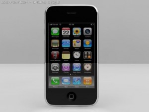 iphone3gs 3Dモデル