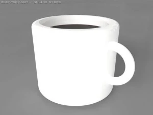 tazza di caff&egrave; Modello 3D
