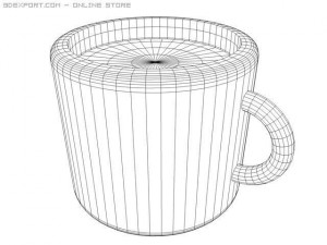 coffee cup Model 3D