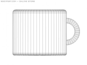 coffee cup Model 3D
