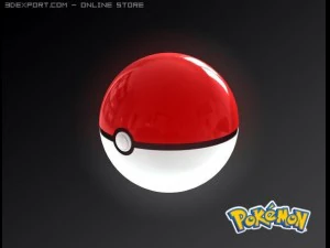 pokemon ball 3D Model